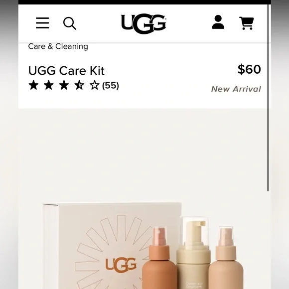 UGG Mini Bailey Bow II and Care Kit - Picture 9 of 9
